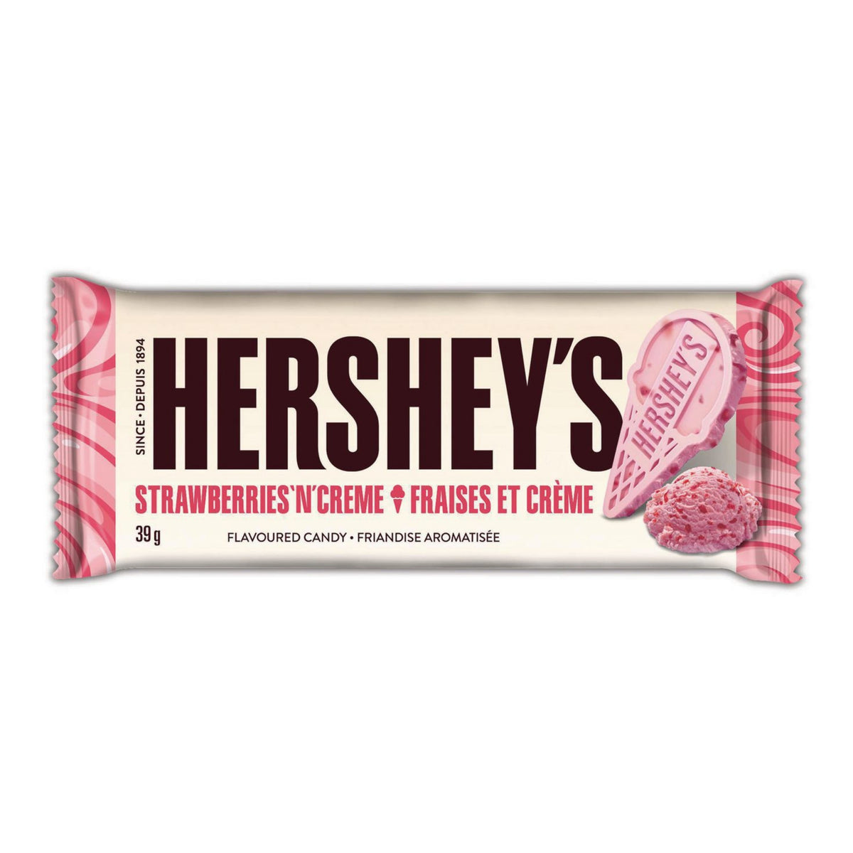 limited edition hershey's strawberries n creme ice cream candy bar candy funhouse online candy store canada