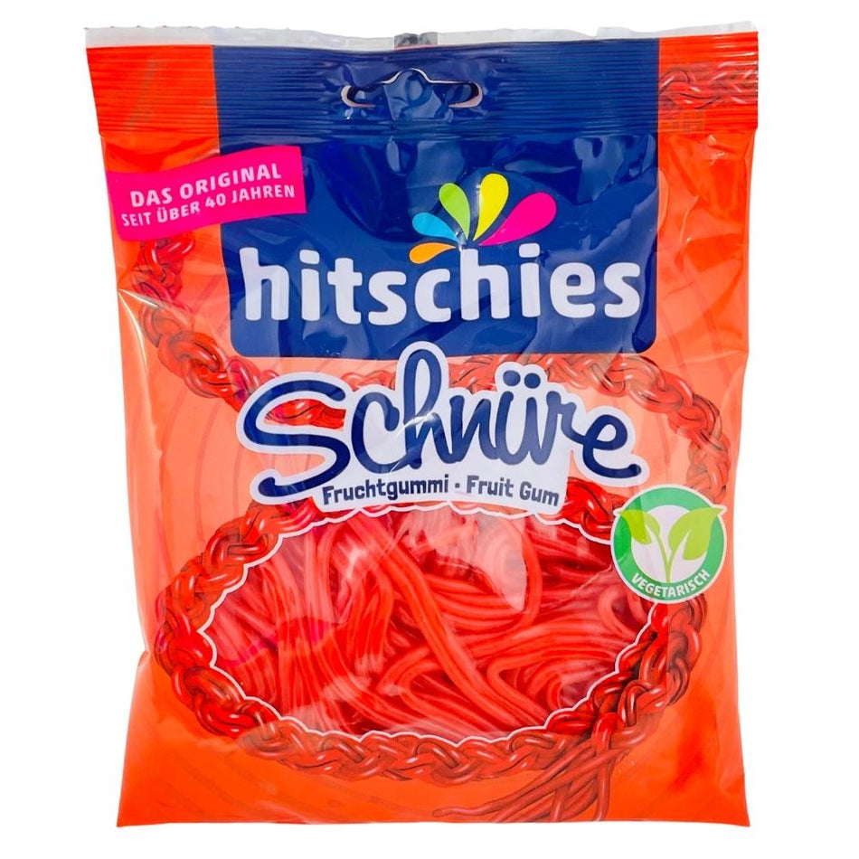 Hitschies Strawberry Laces - 125g