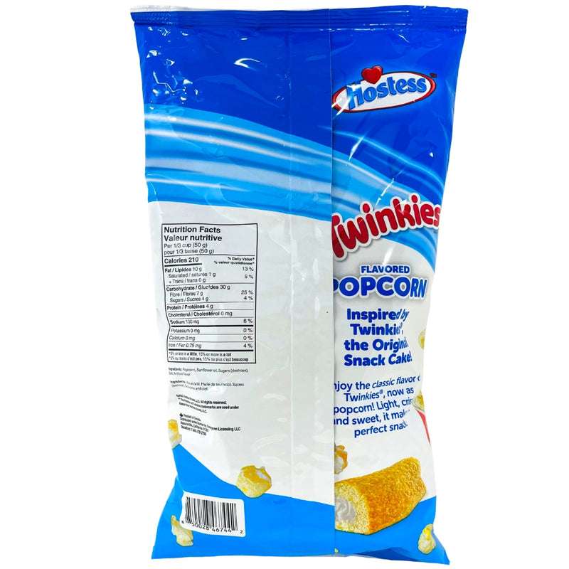 Hostess Twinkies Popcorn - 10oz - Back
