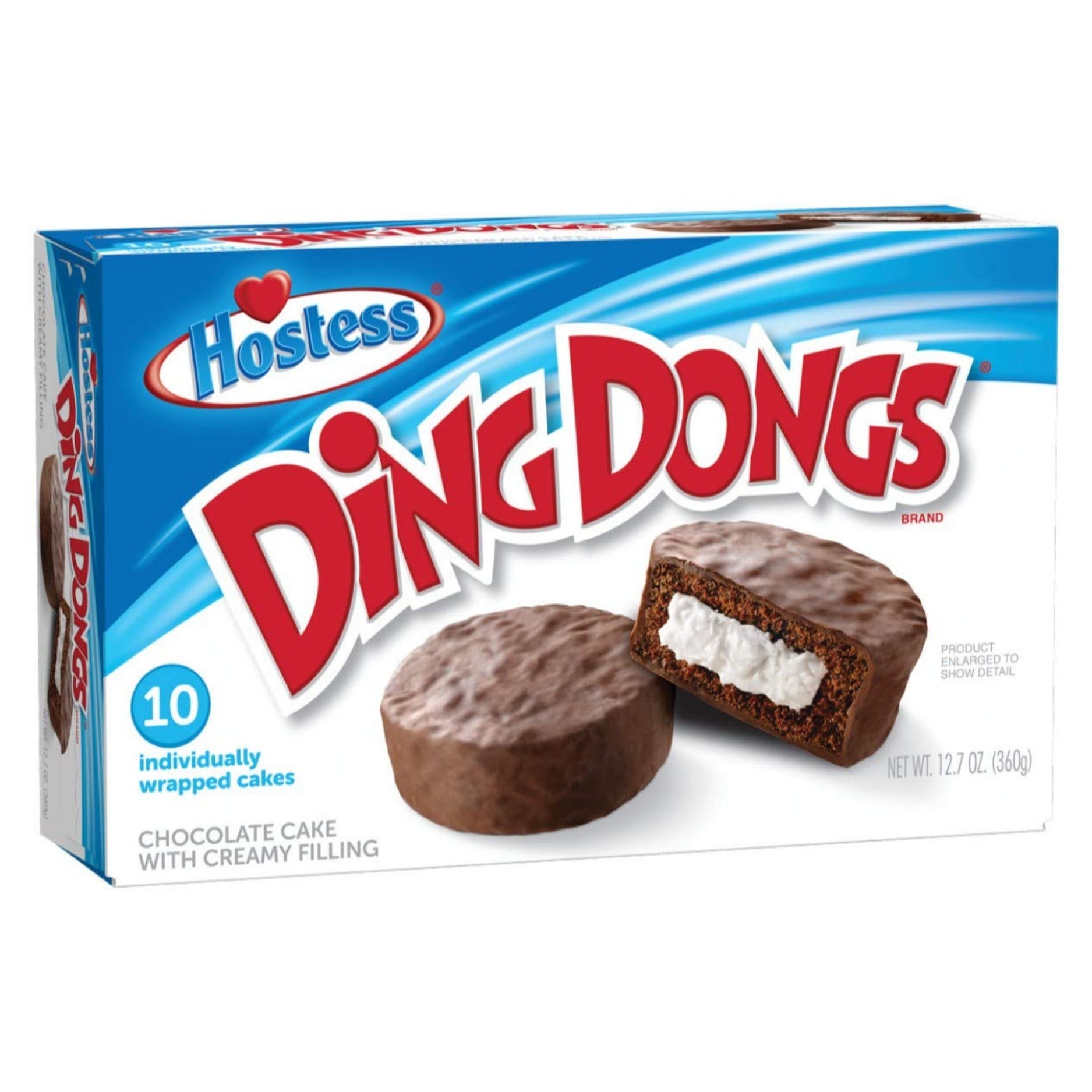 Hostess Ding Dongs Chocolate Cake- 10ct