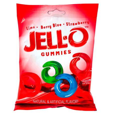 Jell-O Gummies - 127g - Gummy Candy - Jell-O - Jell-O Candy - Jell-O Gummies - Jell-O Gummy