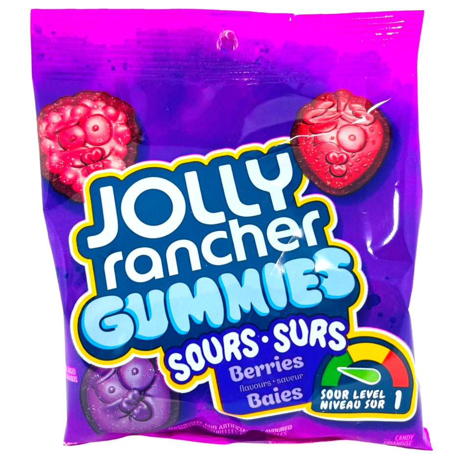 Jolly Rancher GumJolly Rancher Gummies Sour Berries - 182g - Sour Candy - Gummies from Jolly Ranchermies Sour Berries - 182g