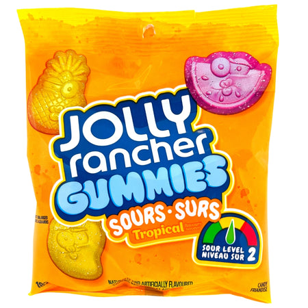 Jolly Rancher Gummies Sour Tropical - 182g Sour Candy - Gummies from Jolly Rancher