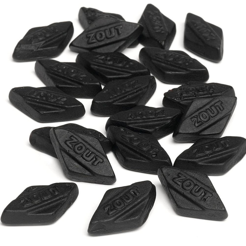 K&H schuinzout salted dutch licorice rectangles 1kg candy canada