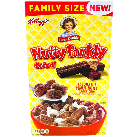 Kellogg's Nutty Buddy Family Size Cereal - 371g