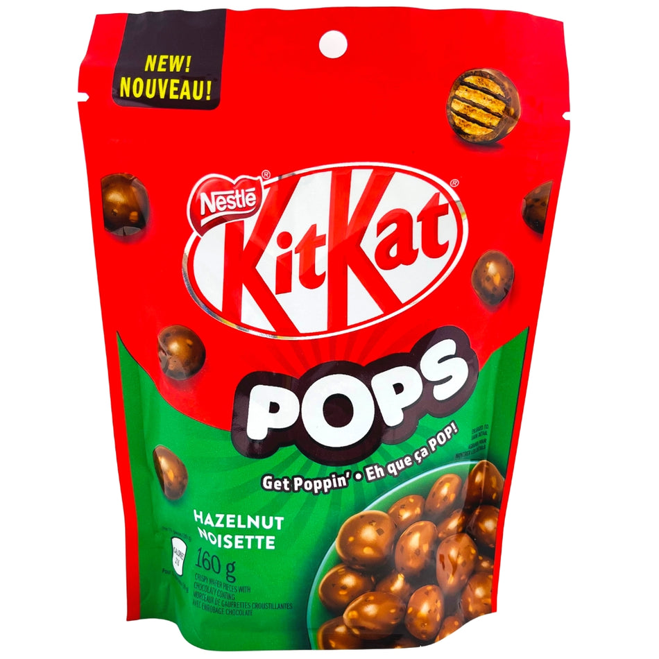 Kit Kat Pops Hazelnut - 160g - Kit Kat Pops Hazelnut - Kit Kat - Hazelnut chocolate - Chocolate pops