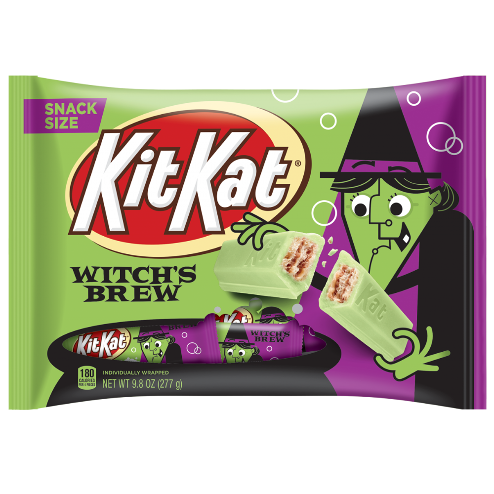 Kit Kat Witch's Brew Snack Size with Marshmallow Flavoured Creme