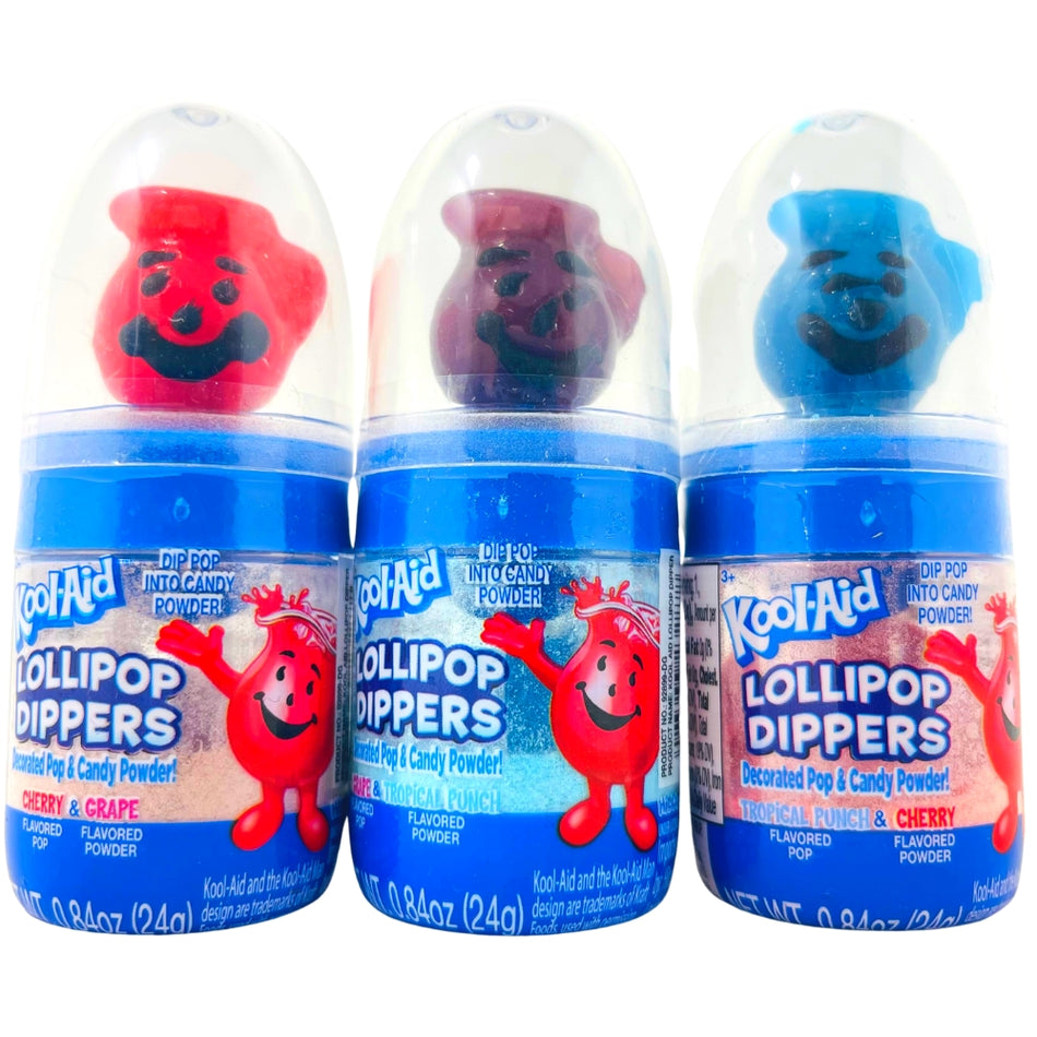 Kool-Aid Dipper Lollipop - 0.84oz All Three Flavours