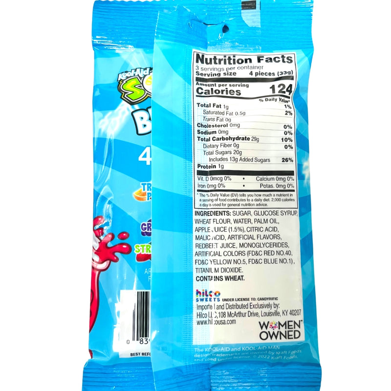 Kool-Aid Sour Belts - 3.5oz Ingredients