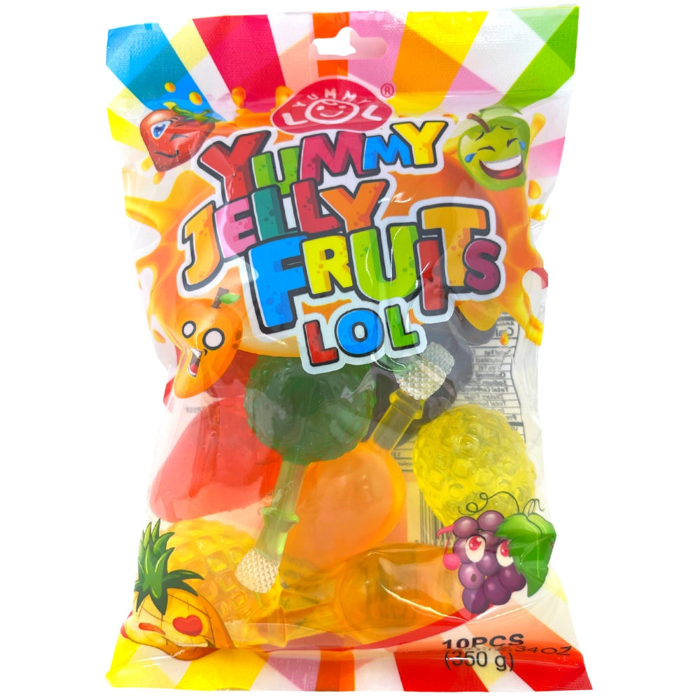 LOL Yummy Jelly Fruit Candies - 350g - TikTok Candy
