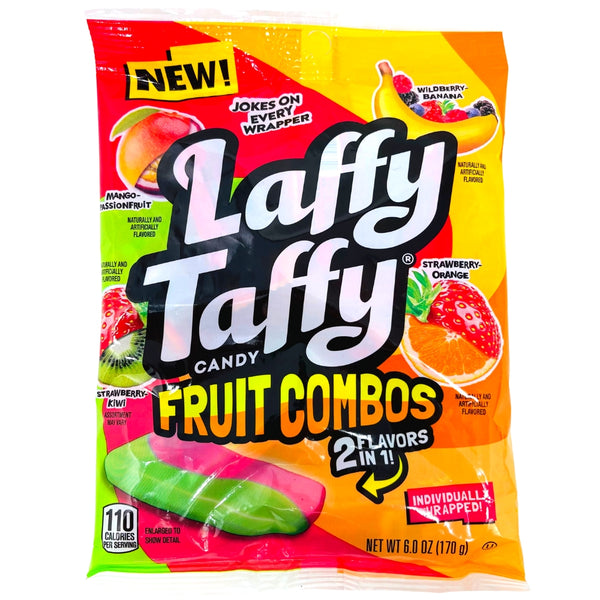 Laffy Taffy Fruit Combos Candy - 6oz - Willy Wonka