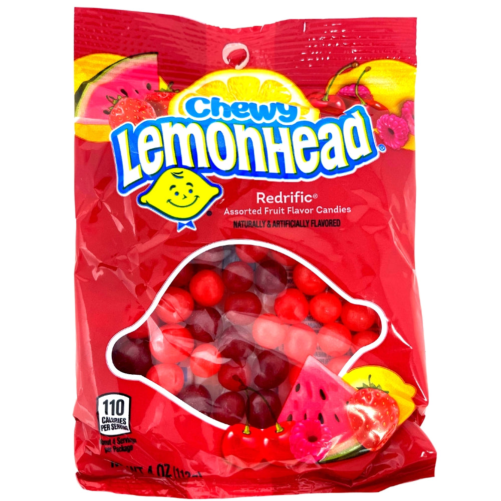 Lemonheads Redriffic Candy | Retro Candy | Candy Funhouse – Candy ...