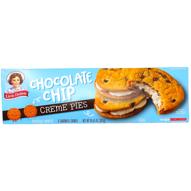 Little Debbie Chocolate Chip Creme Pies - 302g - American Snacks from Little Debbie
