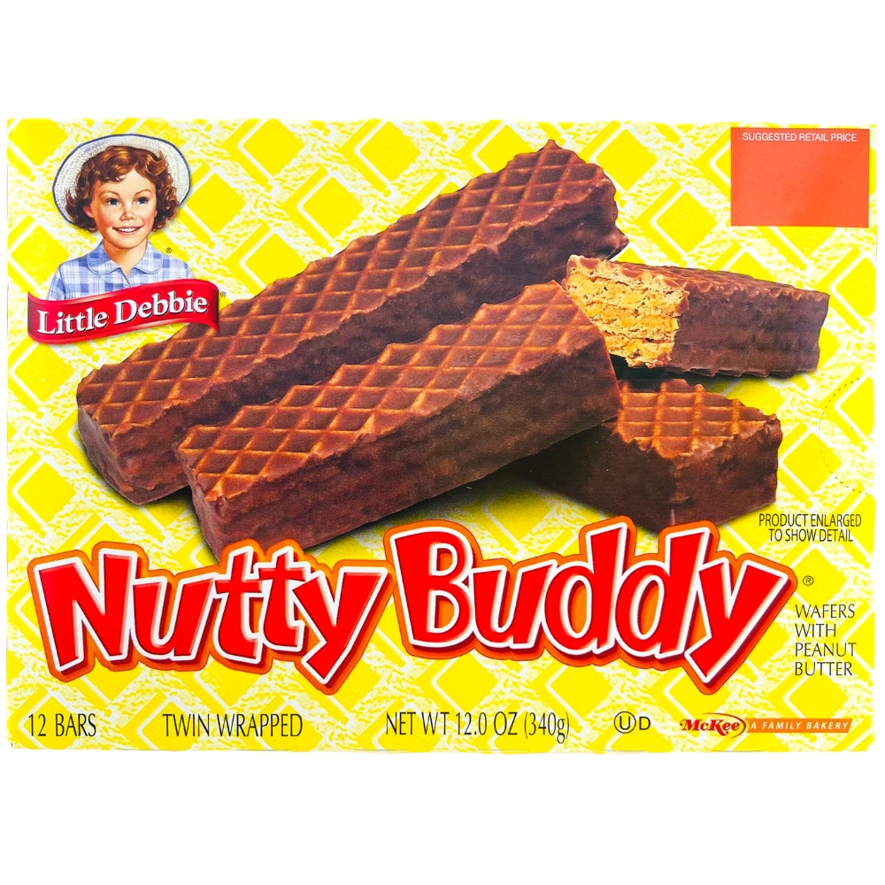 Little Debbie Nutty Bars - 340g - American Snacks from Little Debbie