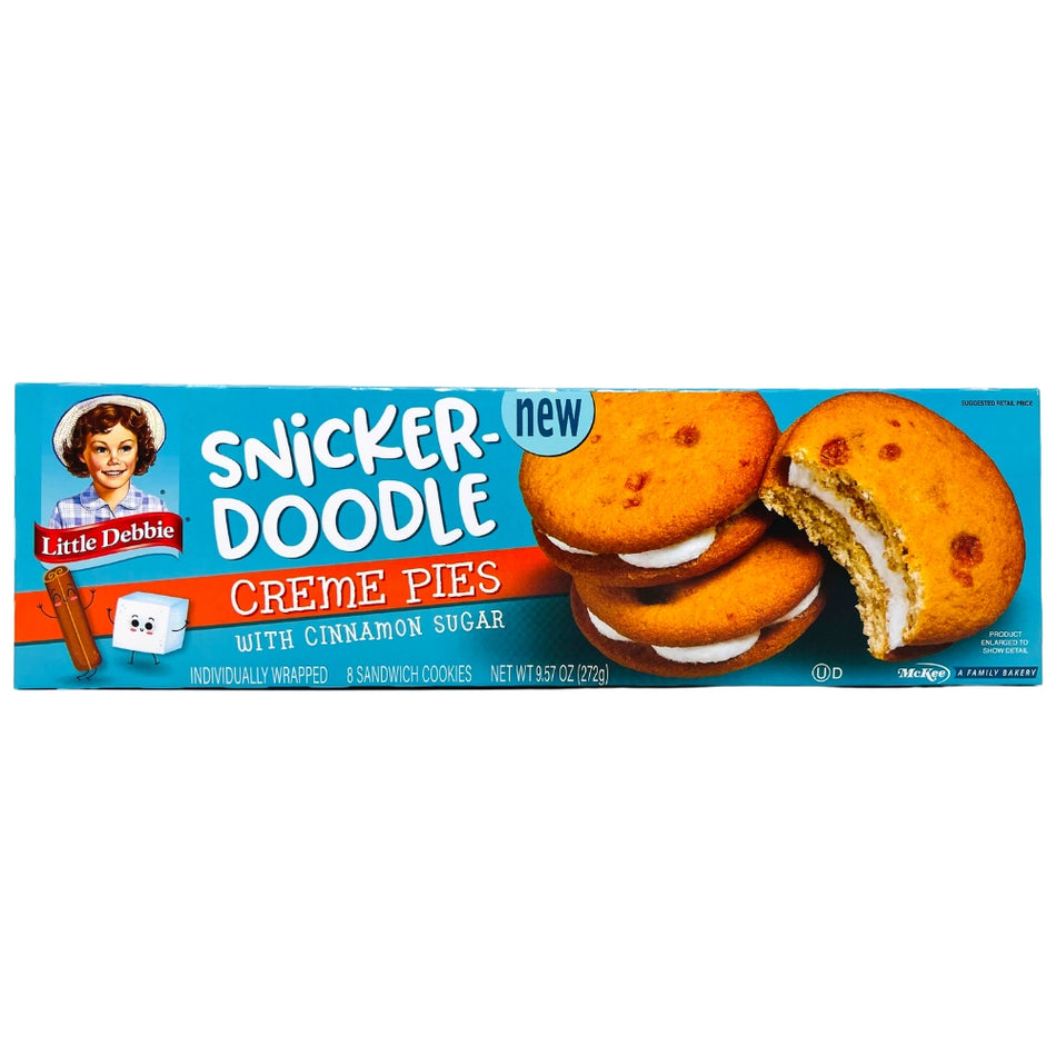 Little Debbie Snicker Doodle Creme Pies - 272g - American Snacks