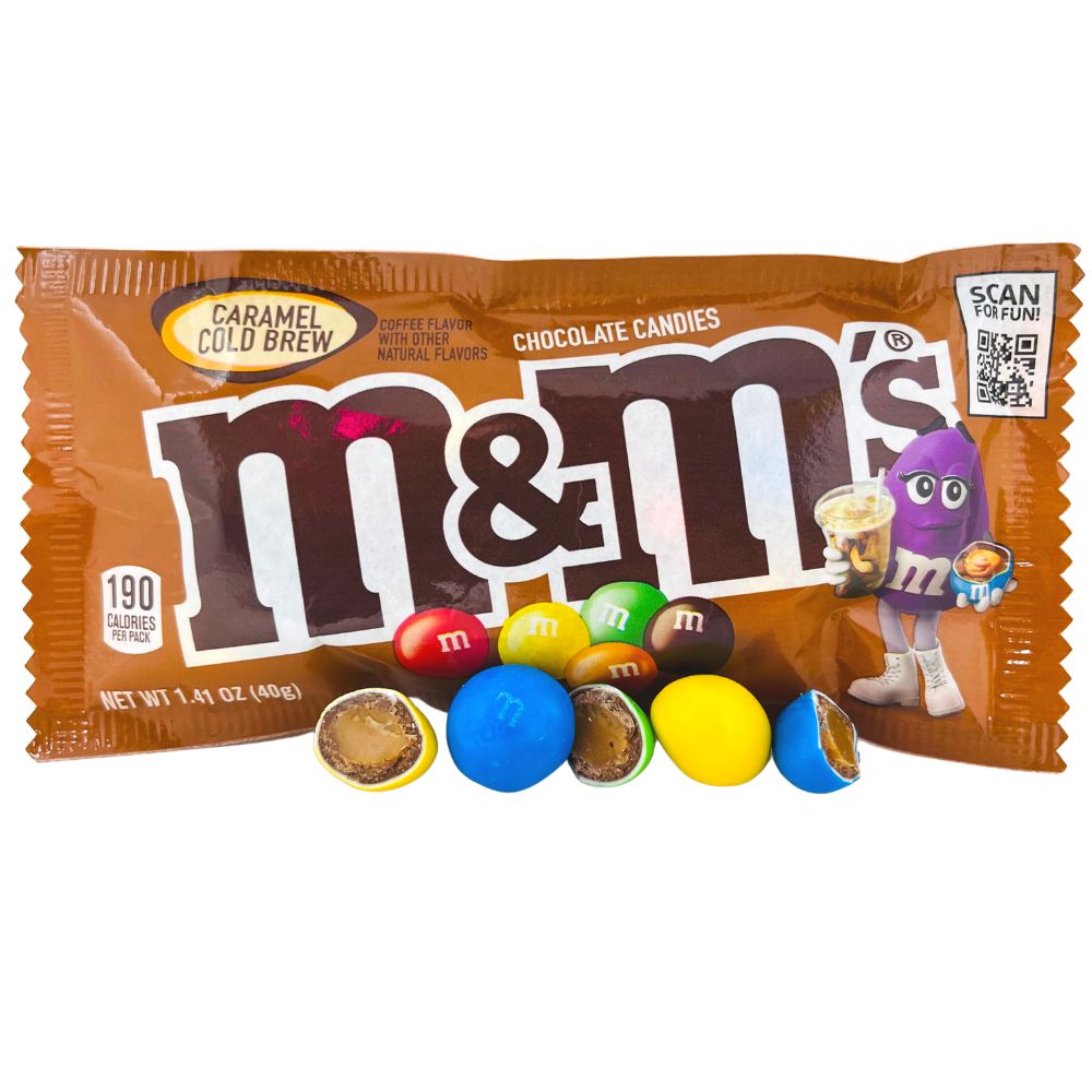 M&M's Caramel Cold Brew Cross section - 1.41oz