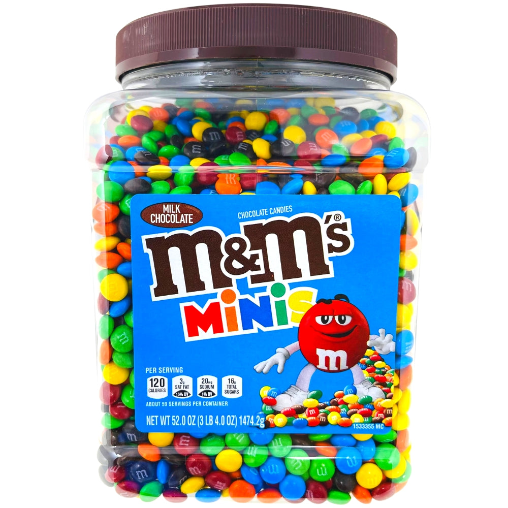 M&M's Mini Bulk Candy Tub | Candy Funhouse – Candy Funhouse CA