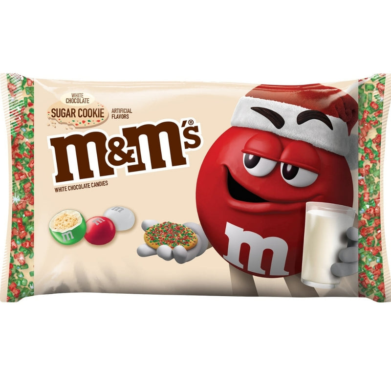 M&M's White Chocolate Sugar Cookie christmas holiday 