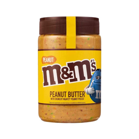 M&M's Peanut Crunchy peanut butter spread UK 