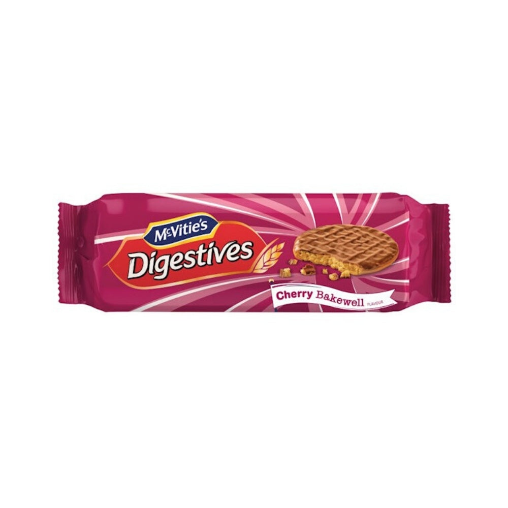 McVities Digestives Cherry Bakewell