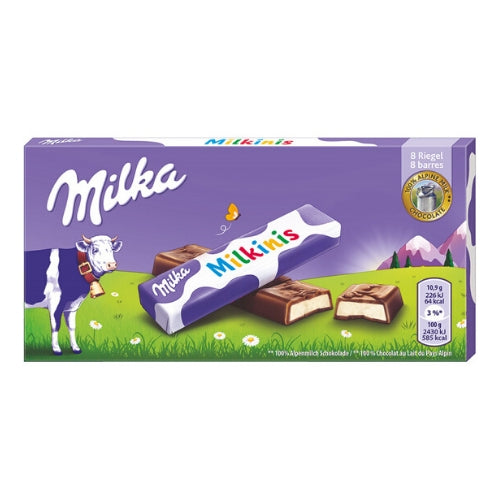 Milka Milkinis Chocolate Bars - 87.5g