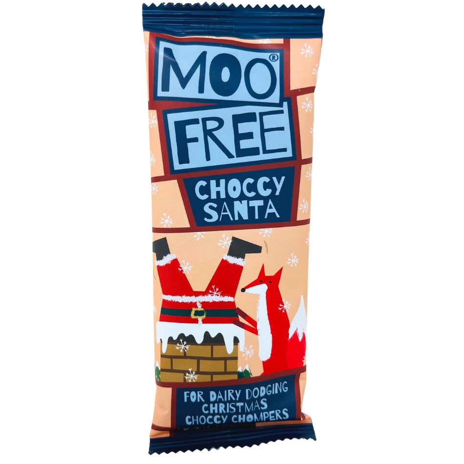 Moo Free Chocolate Santa Bar - 32g - Dairy Free