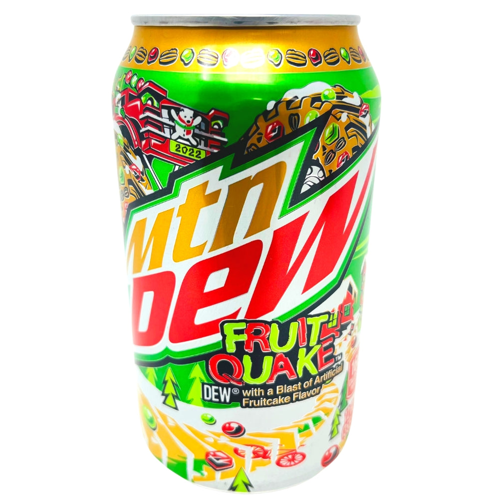 Mountain Dew Fruit Quake Soda - 355mL - American Pop