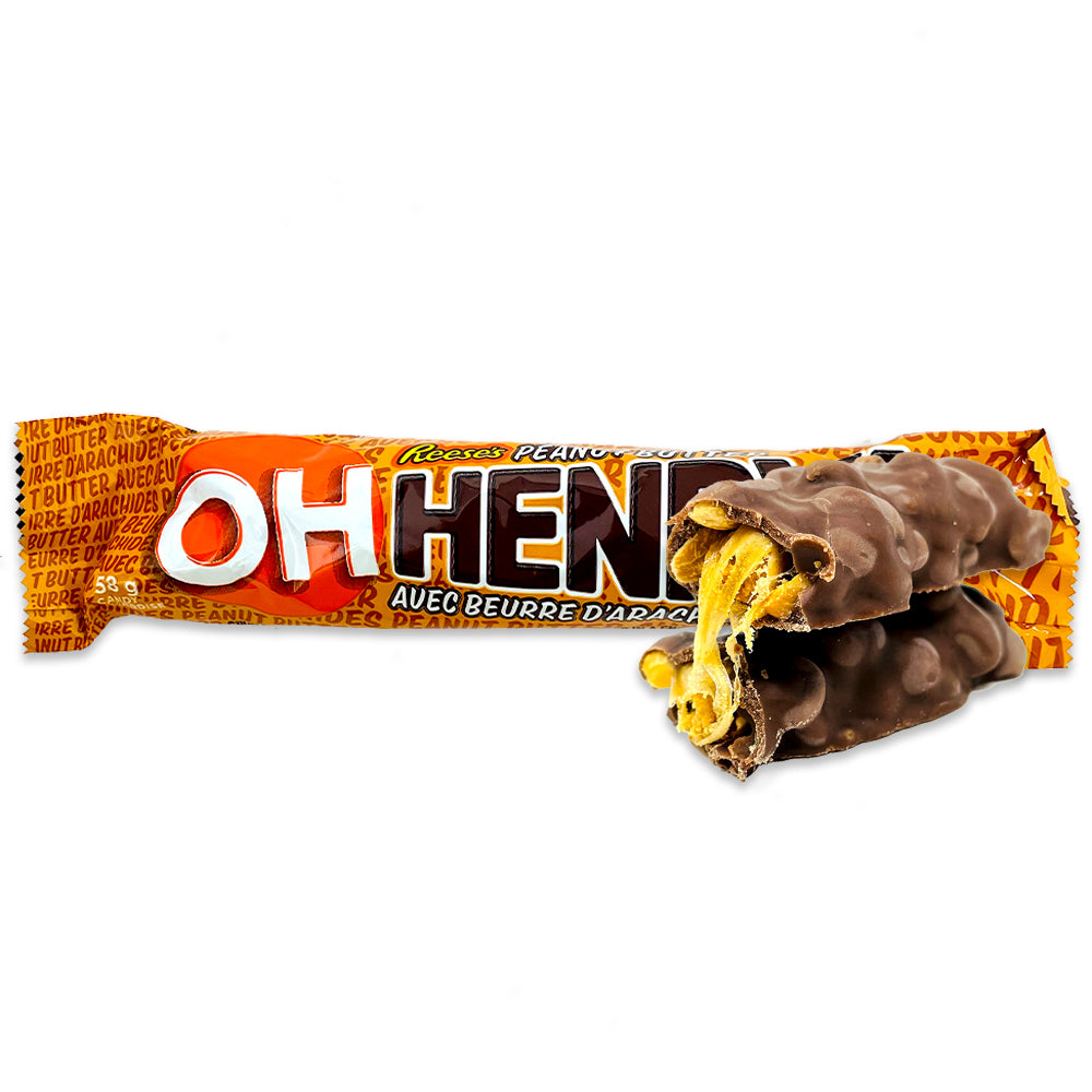 Oh Henry! Reese's Peanut Butter Chocolate Bar- 58g