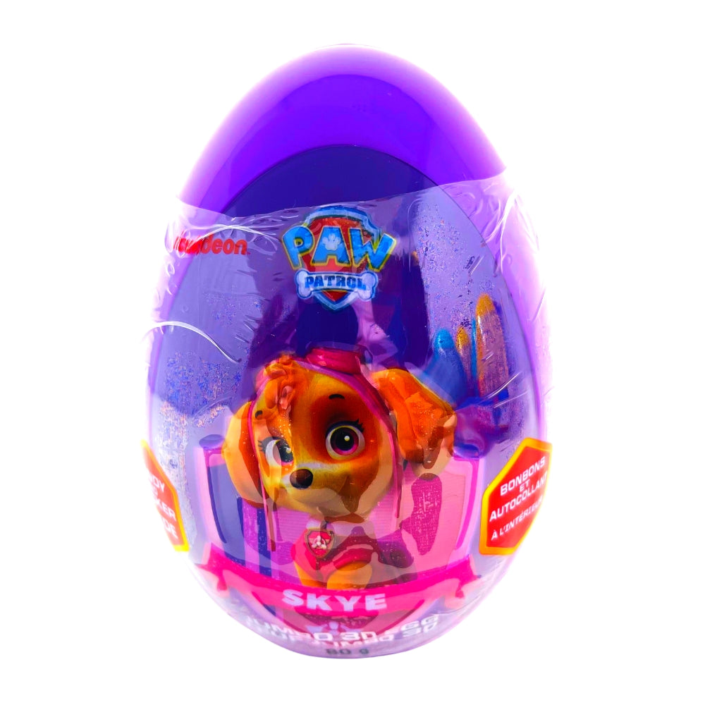 Paw Patrol 3D Jumbo Egg - 80g - Purple