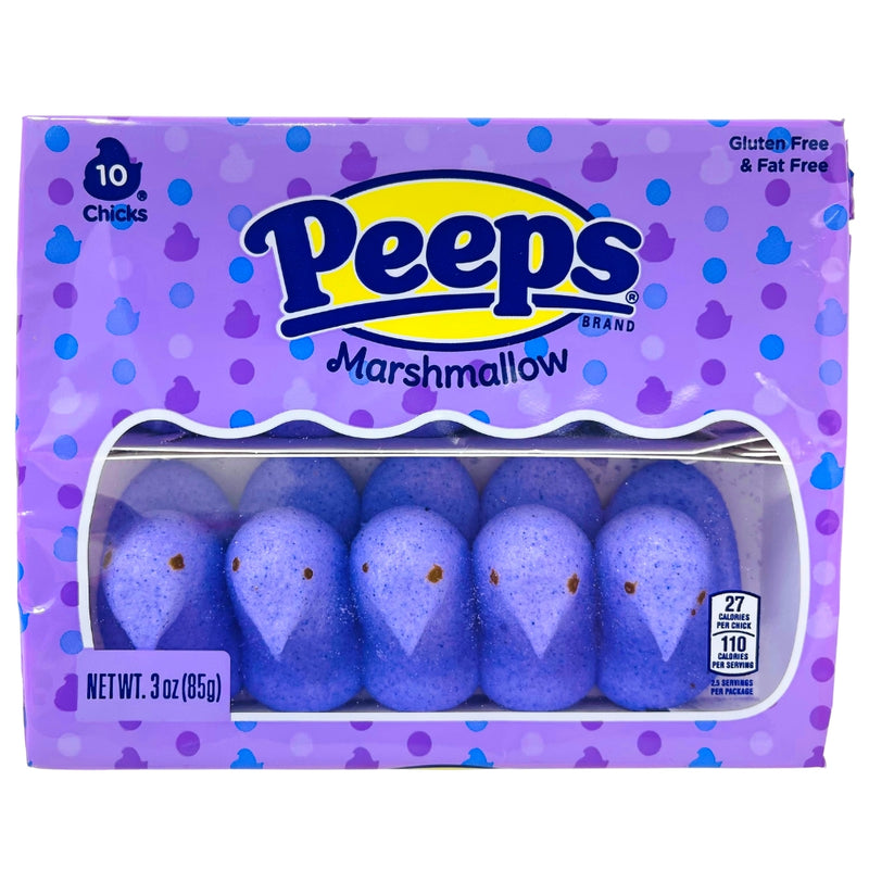 Peeps Marshmallow Chicks Lavender 10ct - 3oz