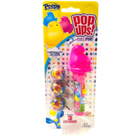 Marshmallow Peeps Pop Up Blister Card -  Lollipops - Easter Candy