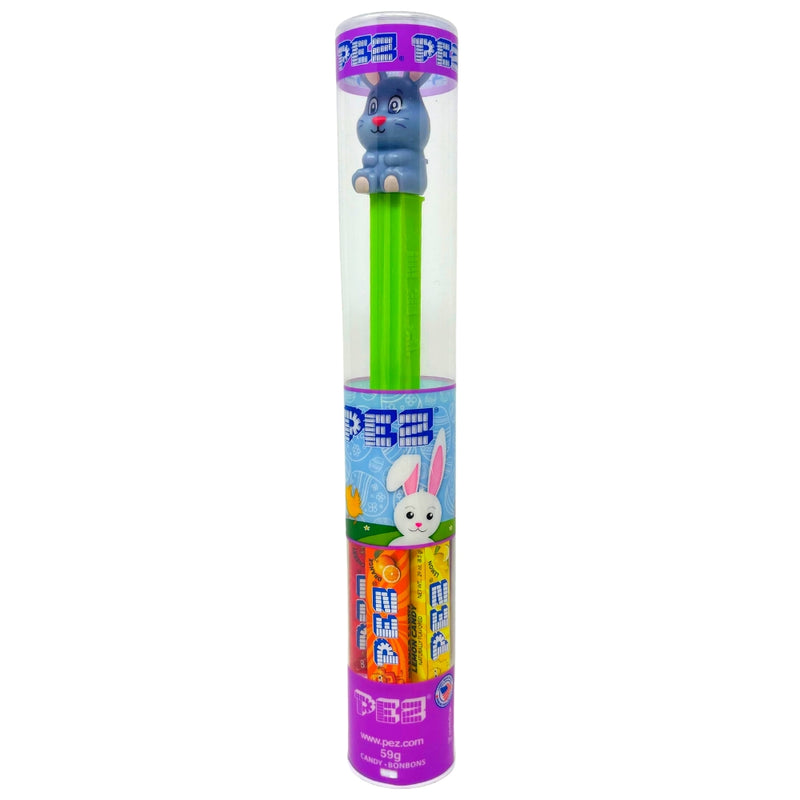 Pez Easter Tubes Grey Bunny - Eater Candy from PEZ