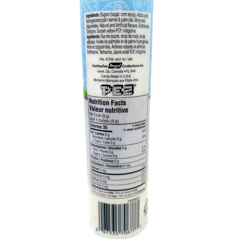 Pez Easter Tubes Grey Bunny - Eater Candy from PEZ - Nutrition Info