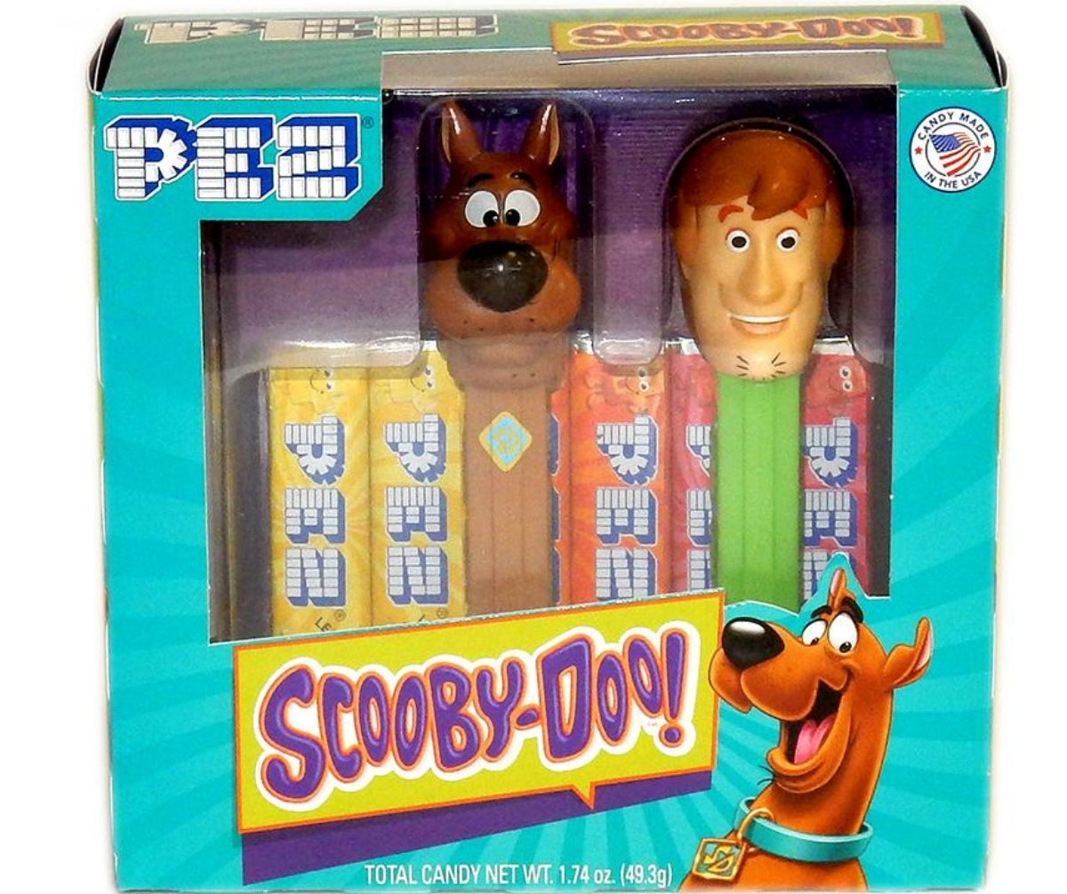 PEZ Candy Dispenser  PEZ Scooby Doo - Shaggy and Scooby twin gift set Christmas holiday tv show nickelodeon