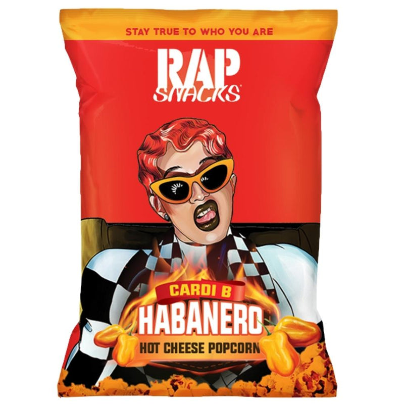 Rap Snacks Cardi B Habanero Hot Cheese Popcorn - 2.5oz