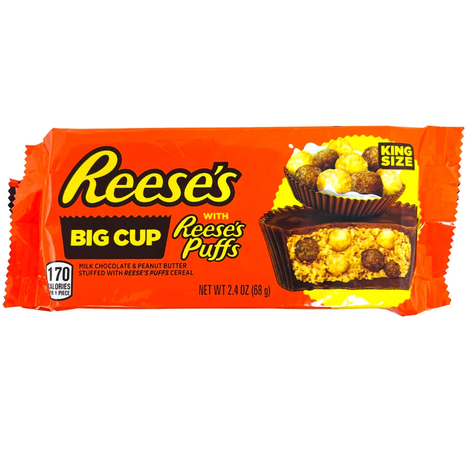 Reese's Big Cup with Reese's Puffs King Size - 2.4oz