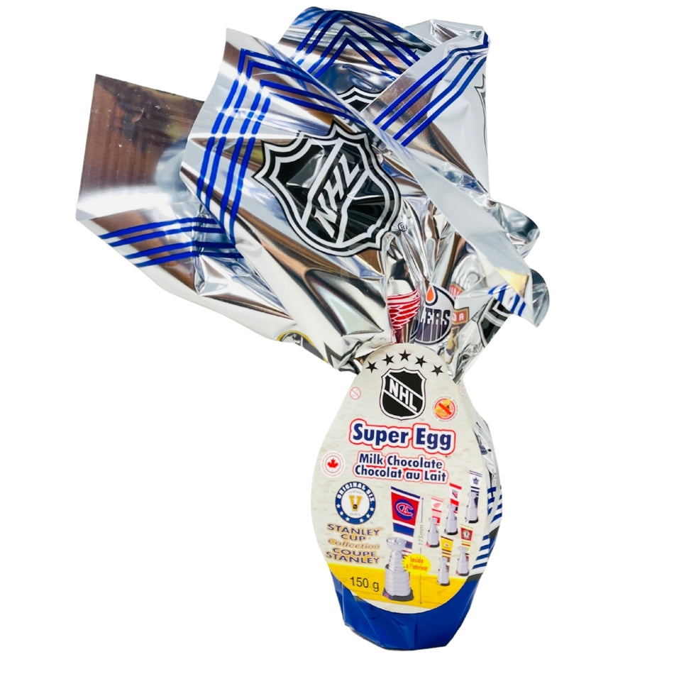 NHL Super Egg - 150g - NHL Chocolate - Easter Chocolate - Egg Chocolate - Easter Chocolate Egg