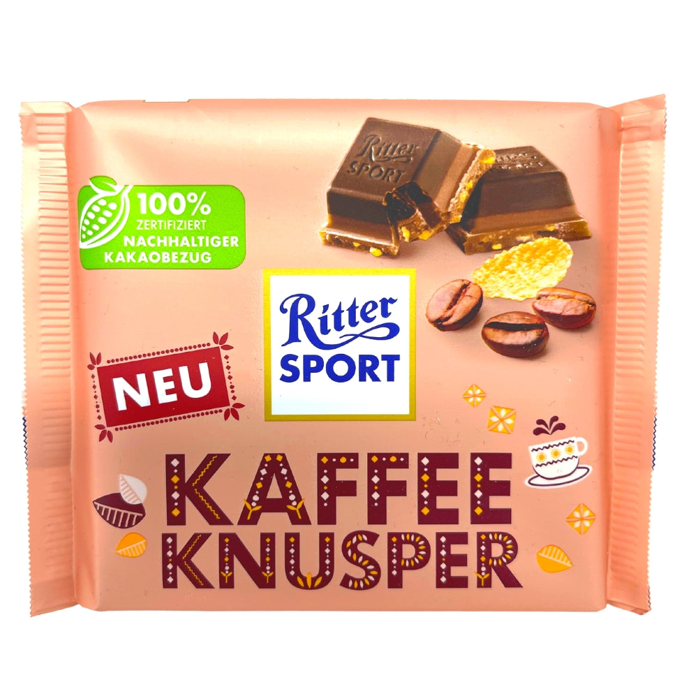 Ritter Sport Kaffee Knusper (Crispy Coffee) - 100g