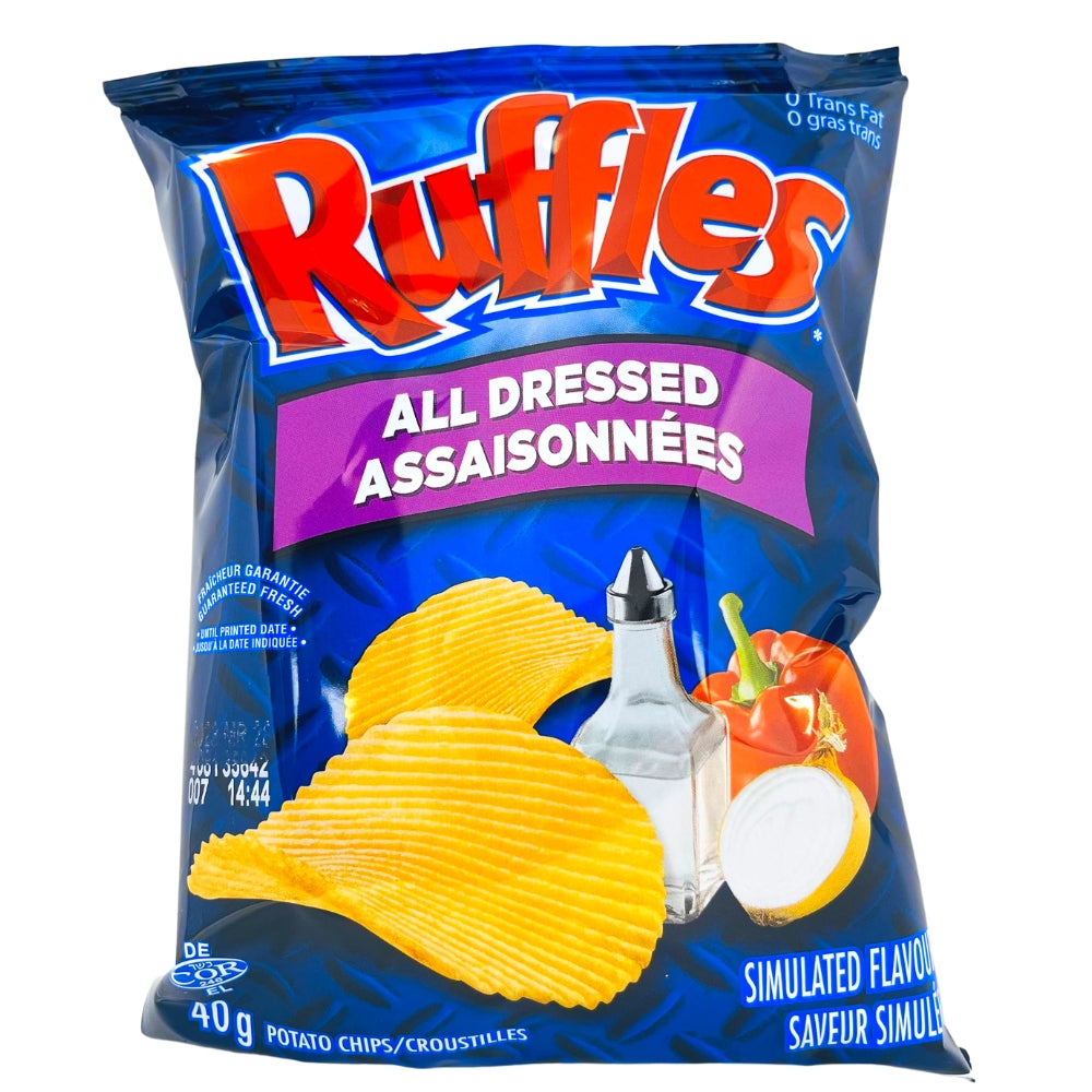Ruffles All Dressed Chips | Canadian Chips | Candy Funhouse – Candy ...