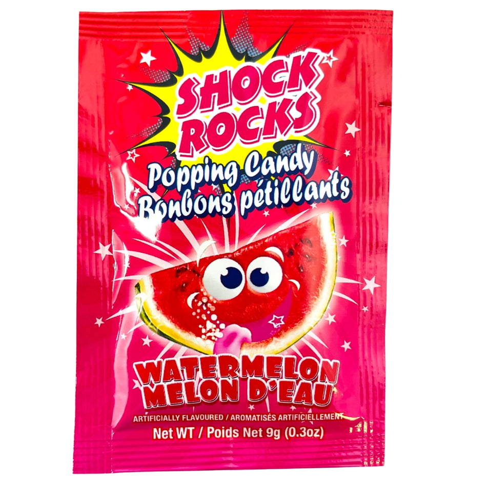 Shock Rocks Popping Candy Watermelon - 9g
