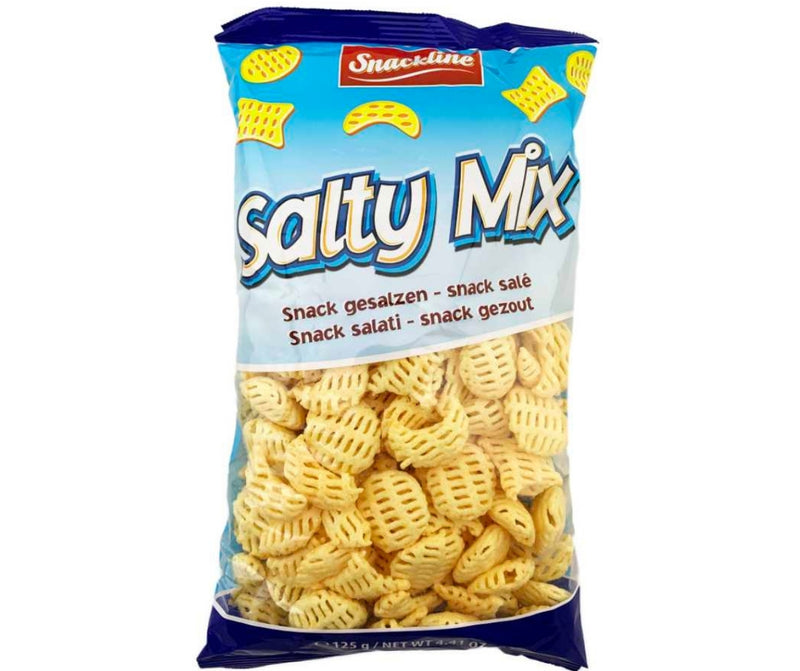 Snackline Salty Mix Chips  European Snacks 125g Austrian Austria treats chips snacks europe salted 