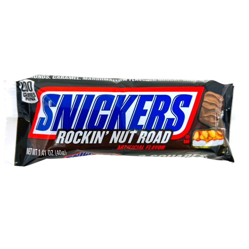 Snickers Rockin' Nut Road Candy Bar | Candy Funhouse