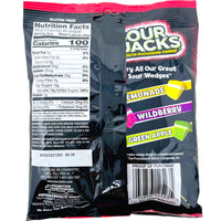 Sour Jacks Watermelon - 5oz - Back