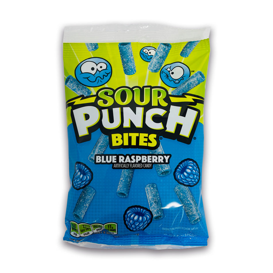 Sour Punch Bites Blue Raspberry - 5oz