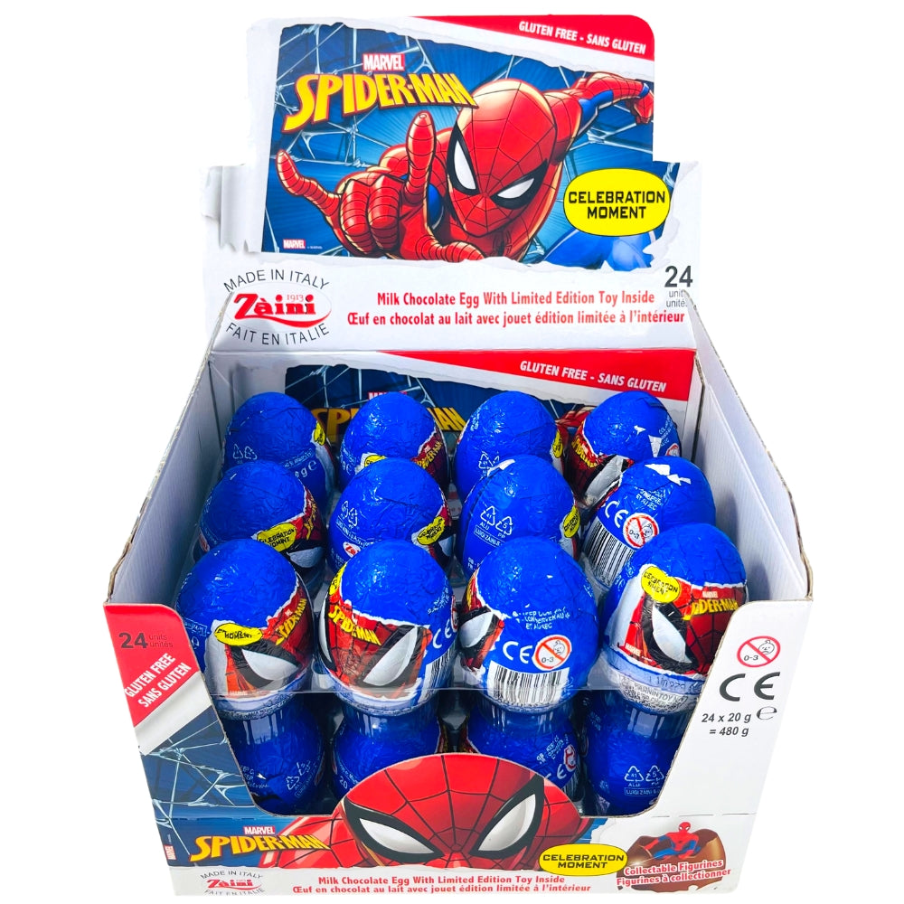 Spiderman Chocolate Eggs Box