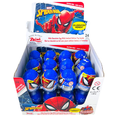 Spiderman Chocolate Eggs Box
