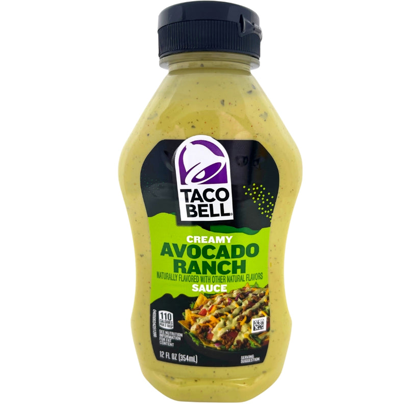 Taco Bell Creamy Avocado Ranch Sauce - 354mL