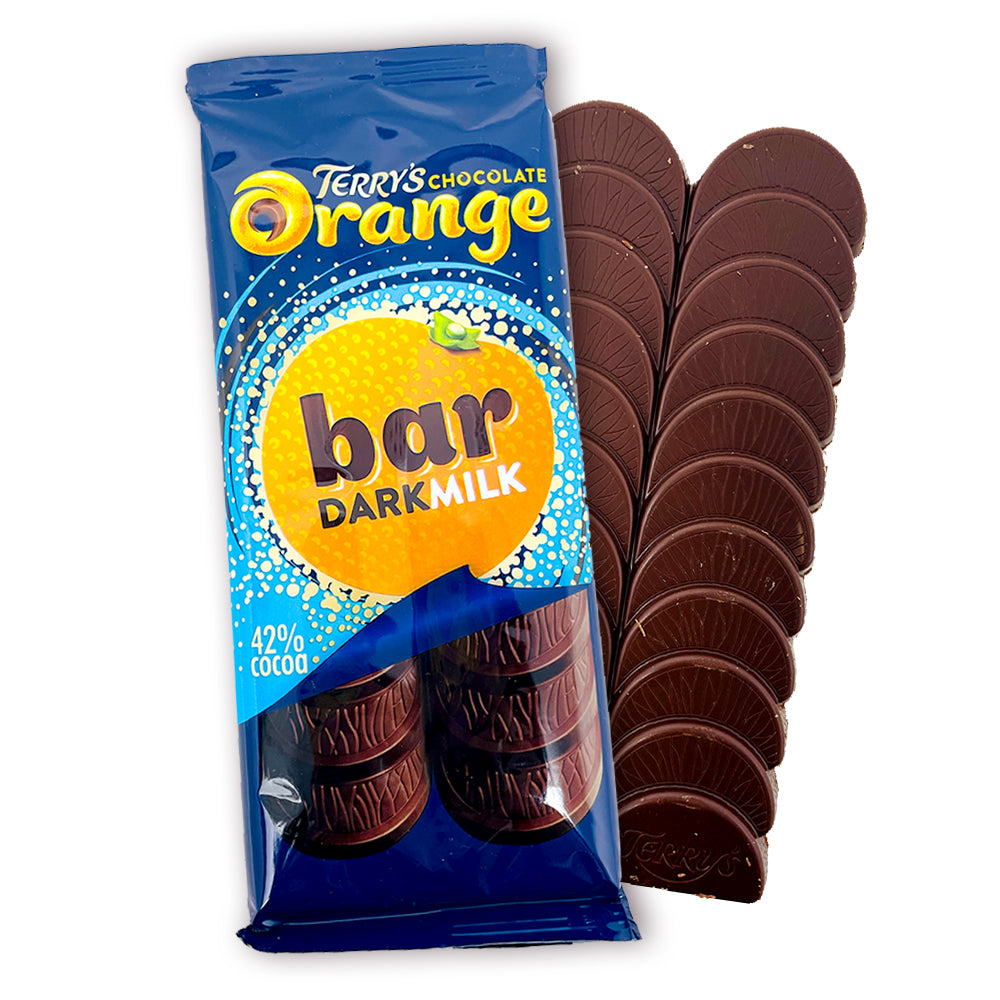 Terry's Chocolate Orange Dark Chocolate Bar UK - 85g