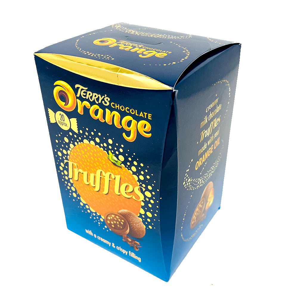 Terry's Chocolate Orange Truffles - 200g - Santa Claus - Stocking Stuffer - Secret Santa - Terry's Chocolate - British Chocolate - British Chocolates - Truffle