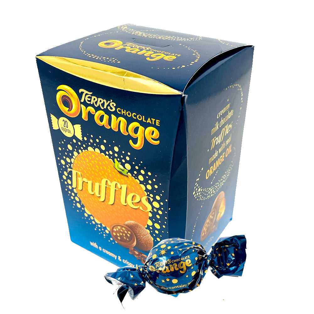 Terry's Chocolate Orange Truffles - 200g - Santa Claus - Stocking Stuffer - Secret Santa - Terry's Chocolate - British Chocolate - British Chocolates - Truffle